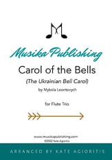 Carol of the Bells (Ukrainian Bell Carol) P.O.D. cover